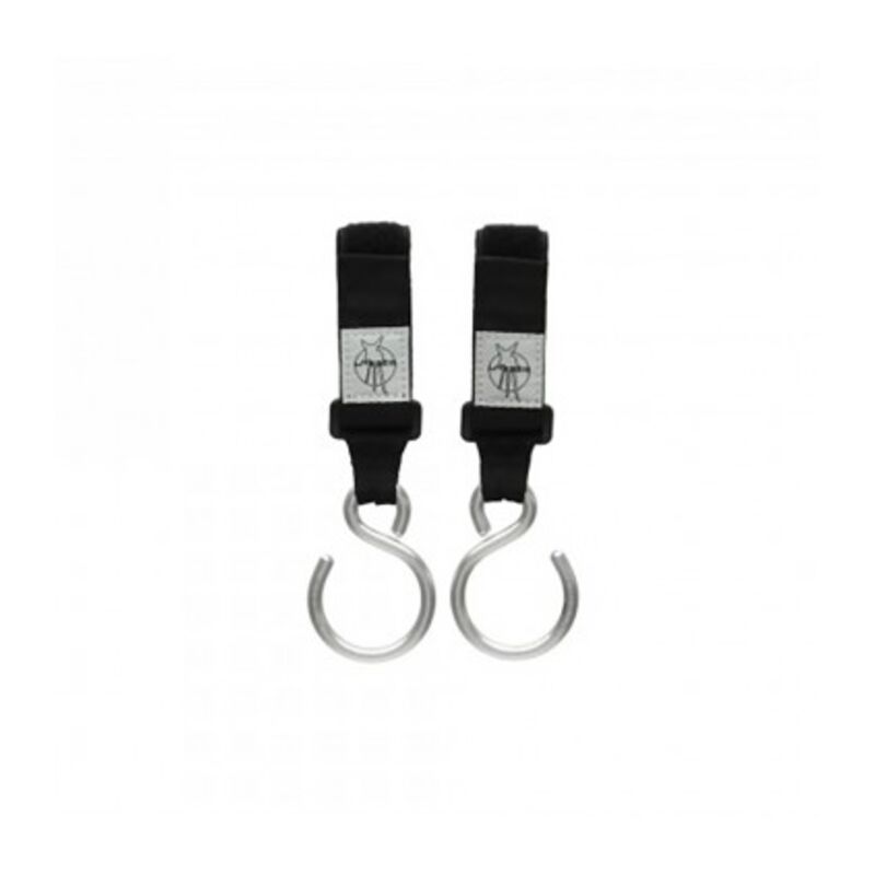 Lässig lh002 Casual Stroller Hooks  Ganchos de metal con velcro, 2 unidades. COCHECITOS-CARRICOCHES PARA BEBE ACCESORIOS DE .