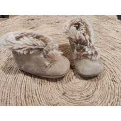 PEUCA 7520 BLUCHER ANTE PELO CUQUITO. ZAPATOS PARA BEBE - CALZADO Peuca de invierno ,Bota ,Botas con pelo . CALZADO 16. 