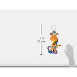 COLGANTE 0186359 ACTIVIDADES JIRAFA JERRY PLAYGRO. JUGUETES PARA BEBE - PELUCHES Y MUÑECOS PRIMEROS SONAJEROS . Color 0. 