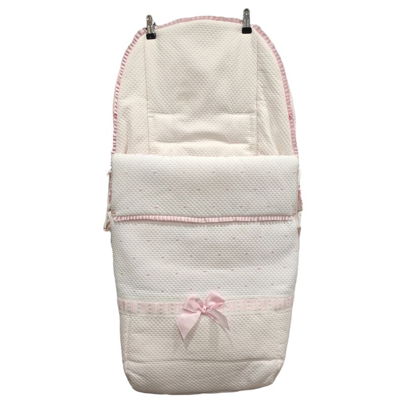 SACO 72512 SILLA UNIVERSAL ARTESANIA ROSY. OUTLET - PUERICULTURA COCHECITOS-CARRICOCHES PARA BEBE SACOS Y TEXTILES SILLA PASEO