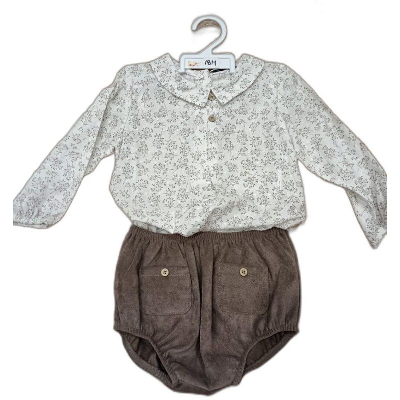 40335 Conjunto ranita más camisa con Polo Salamanca Babidu. ROPA PARA BEBES ,PREMAMA Y COLEGIAL - DE 0 5 AÑOS INVIERNO NIÑA