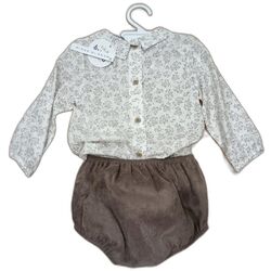 40335 Conjunto ranita más camisa con Polo Salamanca Babidu. ROPA PARA BEBES ,PREMAMA Y COLEGIAL - DE 0 5 AÑOS INVIERNO NIÑA
