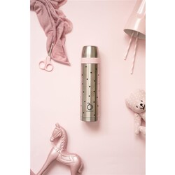 TERMO LIQUIDO 500 DOTS PINK Ref. 1746  OLMITOS 0. PUERICULTURA Y COMPLEMENTOS PARA BEBES - COMIDA TERMOS RECIPIENTES . Color Ro