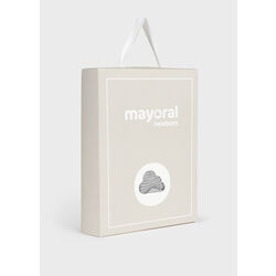 9430 Conjunto gorro bufanda  gris recién nacido niña Mayoral. ROPA PARA BEBES - DE 0 5 AÑOS INVIERNO GORROS , BUFANDAS GUANTES 