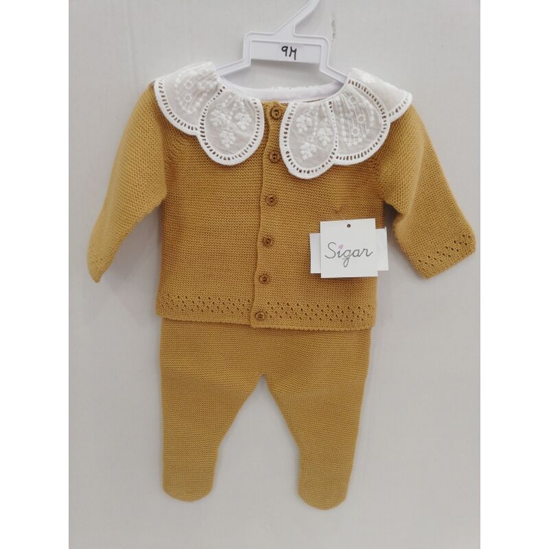 212-703 TRAJE 2PZ POLAINA SIGAR. ROPA PARA BEBES - DE 0 5 AÑOS INVIERNO Conjuntos Punto . TALLAS 9 meses. 