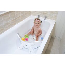 Presa BabyDam blanco/ azul Tallytate. PUERICULTURA Y COMPLEMENTOS PARA BEBES - BAÑO BAÑERAS . Color Azul. 