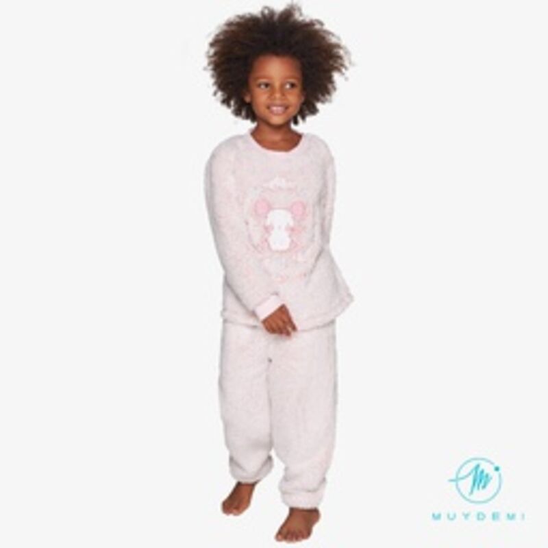 630401 PIJAMA INVIERNO NIÑA MUYDEMI. ROPA PARA BEBES - DE 0 5 AÑOS INTERIOR . TALLAS 2 años. 