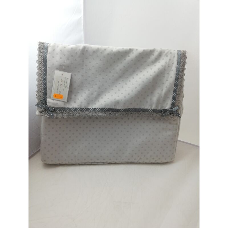 BOLSO 3128 DE TELA TOPO  NUBELUNA. COCHECITOS-CARRICOCHES PARA BEBE SACOS Y TEXTILES BOLSOS ,TALEGAS MALETAS OUTLET PUERICULTURA