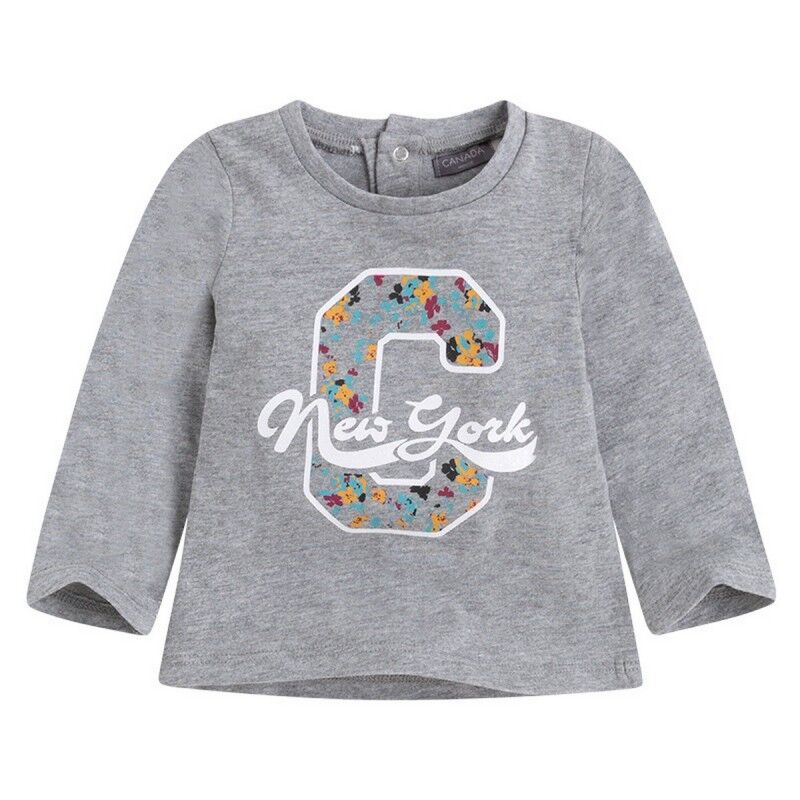 CAMISETA BBNEW YORK BEBÉ NIÑA T8BA2102 - 165TLC CANADA HOUSE. ROPA PARA BEBES - DE 0 5 AÑOS INVIERNO NIÑA Camiseta . TALLAS 12 