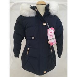 CAZADORA 3522 CON CAPUCHA MARINO GARVEL. ROPA PARA BEBES - DE 0 5 AÑOS INVIERNO NIÑA . TALLAS 12 meses. 