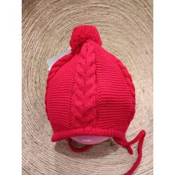 404 GORRO BEBE CON POM POM NAVARRO. ROPA PARA BEBES ,PREMAMA Y COLEGIAL - DE 0 5 AÑOS INVIERNO GORROS BUFANDAS GUANTES