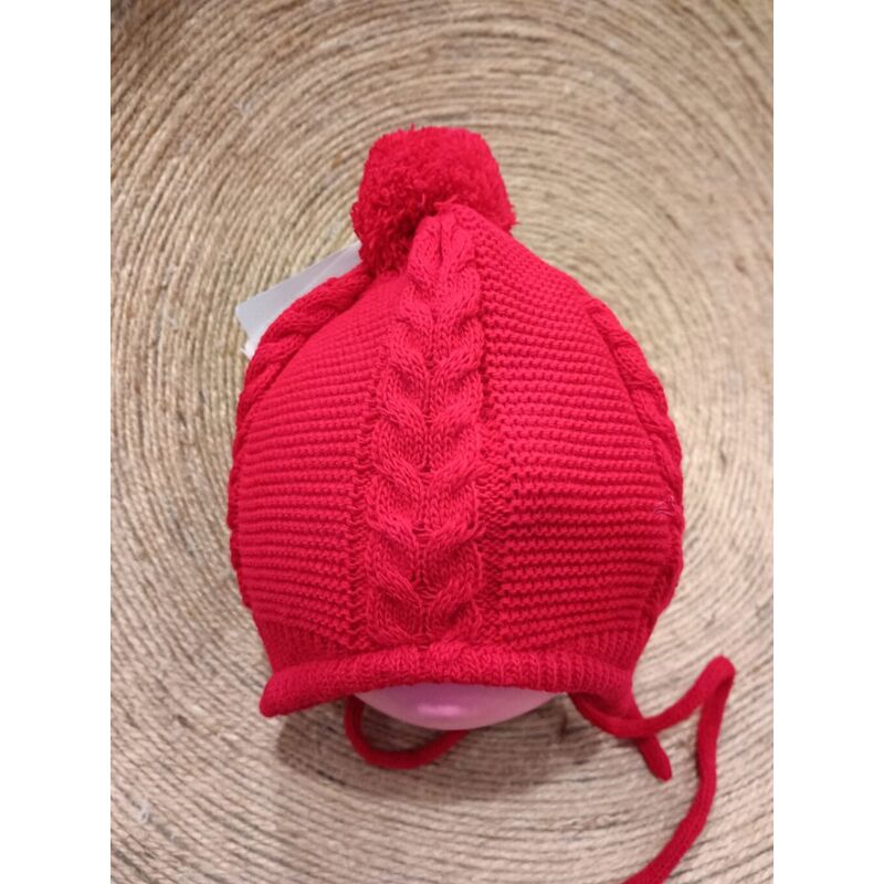 404 GORRO BEBE CON POM POM NAVARRO. ROPA PARA BEBES ,PREMAMA Y COLEGIAL - DE 0 5 AÑOS INVIERNO GORROS BUFANDAS GUANTES