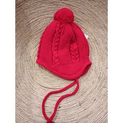 404 GORRO BEBE CON POM POM NAVARRO. ROPA PARA BEBES ,PREMAMA Y COLEGIAL - DE 0 5 AÑOS INVIERNO GORROS BUFANDAS GUANTES