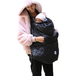 KP50 BP K Poncho cobertor de porteo y silla Black ONNA. COCHECITOS-CARRICOCHES PARA BEBE . Color Negro. 