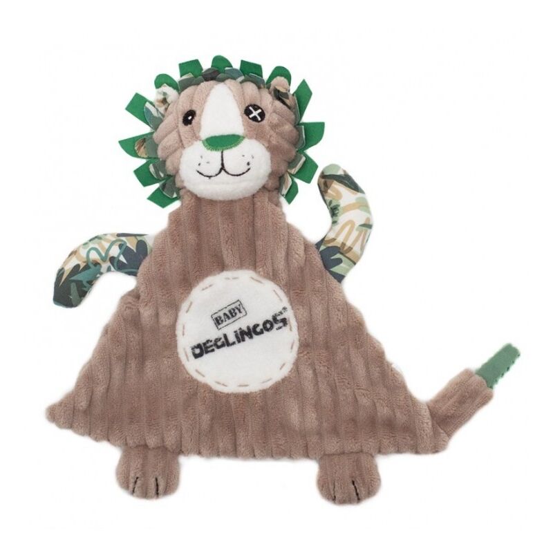 LDO36719 Doudou león Accoms. JUGUETES PARA BEBE . Color ARENA. 