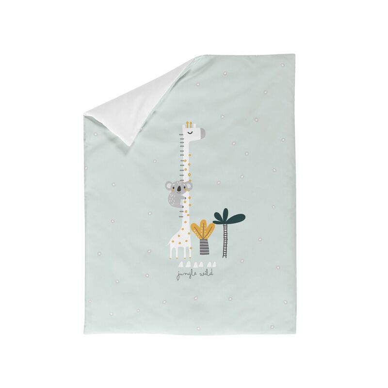 EDREDÓN Funda nórdica + relleno minicuna 833 koala blanco verde Bimbidreams. MOBILIARIO Y DECORACION PARA BEBE - ROPA CUNA