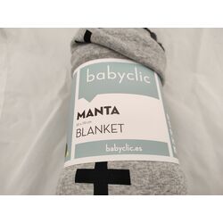 B11318166 MANTA SOFT 75X110 GROSS VIGORE PRAIA. COCHECITOS-CARRICOCHES PARA BEBE SACOS Y TEXTILES . Color GRIS . 