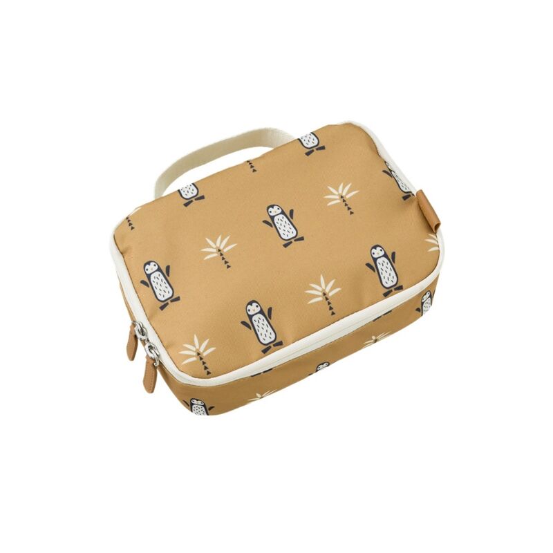 Bolsa térmica fresk pingüino Tallytate. PUERICULTURA Y COMPLEMENTOS PARA BEBES - COMIDA . Color mostaza. 