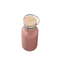 Botella térmica lisa 350ml pajaritos Tallytate. PUERICULTURA Y COMPLEMENTOS PARA BEBES - COMIDA . Color Rosa. 