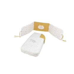 EDREDÓN NORDICO +PROTECTOR  TX-1650 HAPPY UNICO MICUNA. MOBILIARIO Y DECORACION PARA BEBE - ROPA CUNA MINICUNA EDREDONES