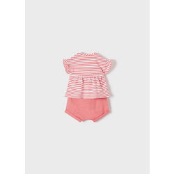 1623 -084 Conjunto 4 piezas punto ECOFRIENDS recién nacida niña Mayoral. ROPA PARA BEBES - DE 0 5 AÑOS INFANTIL VERANO NIÑA . T