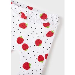 1713 014 Red Set 2 leggings ECOFRIENDS recién nacida niña Mayoral. ROPA PARA BEBES - DE 0 5 AÑOS INFANTIL VERANO NIÑA . TALLAS 