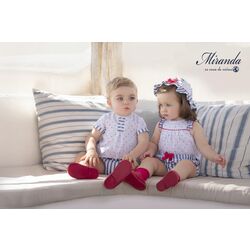 31003123 CONJUNTO BEBE NIÑA MIRANDA. ROPA PARA BEBES - DE 0 5 AÑOS INFANTIL VERANO NIÑA . TALLAS 6 meses. 