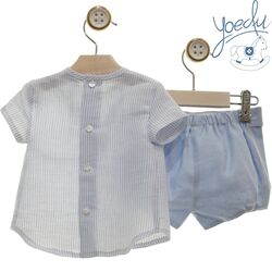 CONJUNTO BABY ART.0022 "Familia ASUAN" YOEDU. ROPA PARA BEBES - DE 0 5 AÑOS INFANTIL VERANO NIÑO . TALLAS 3 meses. 