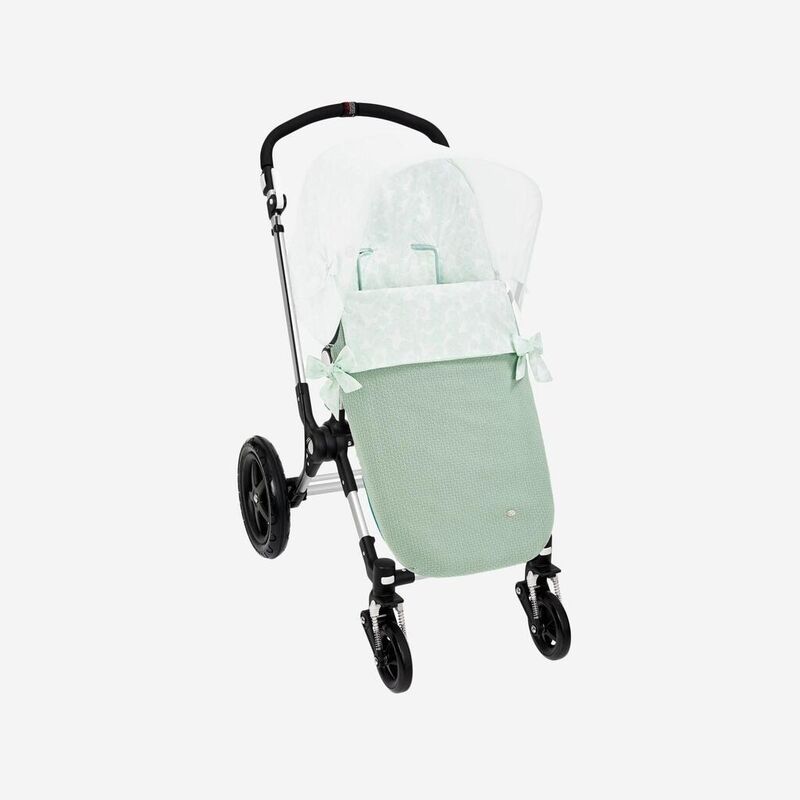 38360 saco silla universal globos verde menta paz. COCHECITOS-CARRICOCHES PARA BEBE SACOS Y TEXTILES . Color Verde. 