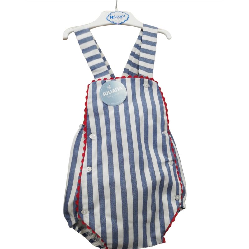 J5194 PETO RAYADO PICUNELA JULIANA. ROPA PARA BEBES - DE 0 5 AÑOS . TALLAS 6 meses. 