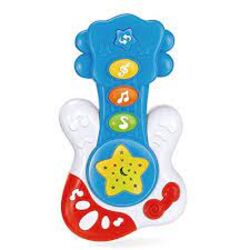 GUITARRA 1838 KIOKIDS. JUGUETES PARA BEBE . Color Azul. 