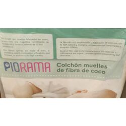 COLCHONES COLCHÓN CUNA FIBRA COCO PIORAMA | PUERICULTURA, S.L.