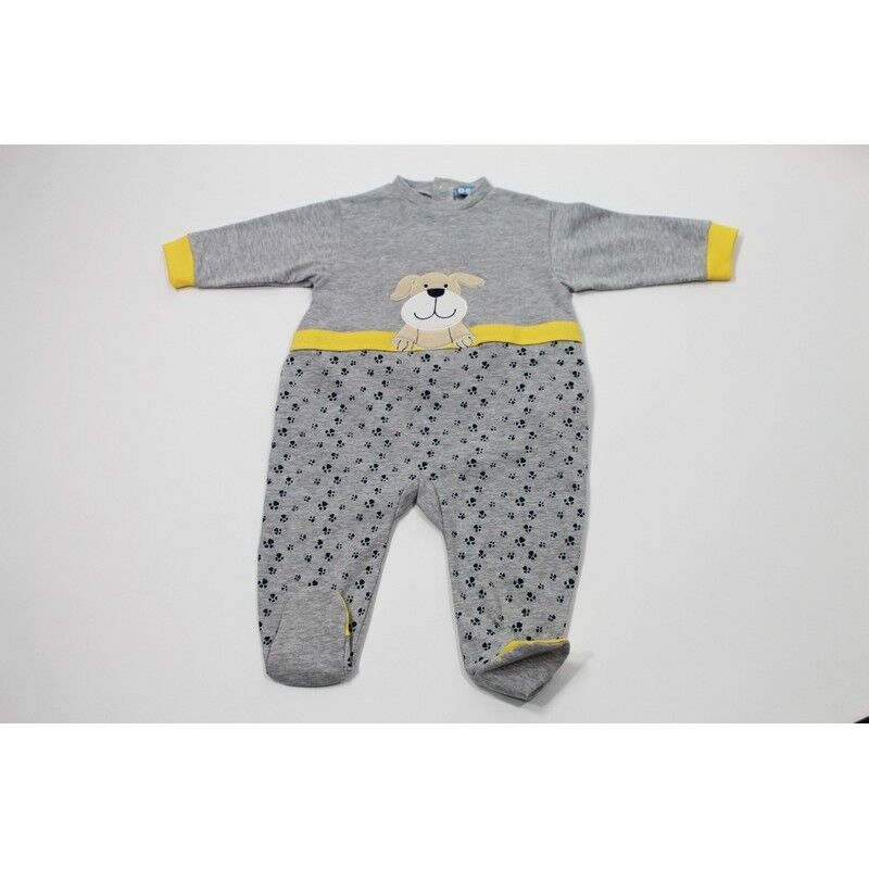 P6121021 PIJAMA CERRADO ALGODON BERA. ROPA PARA BEBES - DE 0 5 AÑOS INTERIOR . TALLAS 1M. 