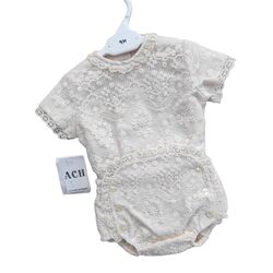 RANITA 105 DOS PIEZAS ARTESAN??A CHARI. ROPA PARA BEBES ,PREMAMA Y COLEGIAL - BAUTIZO . TALLAS 12 meses. 