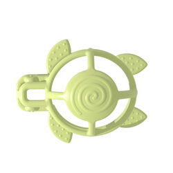 Juguete silicona tortuga verde Accoms. JUGUETES PARA BEBE - PRIMEROS . Color Verde. 