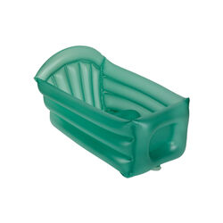 BAÑERA HINCHABLE  PLASTIMYR. PUERICULTURA Y COMPLEMENTOS PARA BEBES - BAÑO BAÑERAS . Color Verde. 
