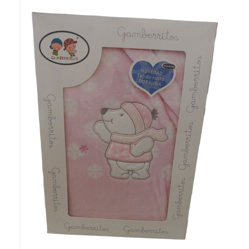 10535 JUEGO SABANAS CUNA GAMBERRITO. MOBILIARIO Y DECORACION PARA BEBE - ROPA CUNA MINICUNA SABANAS . Color Rosa. 