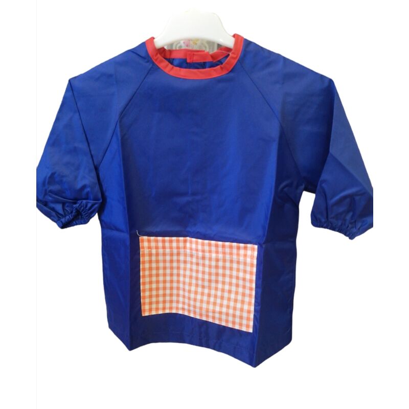 BATA 58 MANDILON PLASTICO DE COLEGIO GARVEL. ROPA PARA BEBES - COLEGIO ,MANDILONES, MOCHILAS . Color Azul. TALLAS 0 Meses . 
