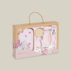 KIT NECESER KOALA INTERBABY. PUERICULTURA Y COMPLEMENTOS PARA BEBES - BAÑO PERFUMERIA COSMETICA . Color Rosa. 