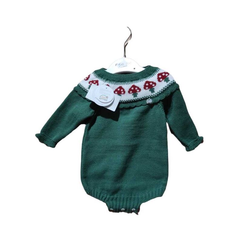 J6108 PELELE  PUNTO CANESU SETAS JULIANA. ROPA PARA BEBES - DE 0 5 AÑOS INVIERNO Peleles . TALLAS 3 meses. 
