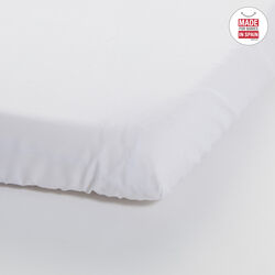 1484 SABANA BAJERA AJUST. MINICUNA 50x82 CM LISO E BLANCO. MOBILIARIO Y DECORACION PARA BEBE - ROPA CUNA MINICUNA SABANAS .