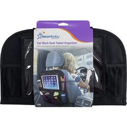 DBG1216 Organizador Tablet coche asiento trasero Accoms. SILLAS DE AUTO PARA BEBE - Accesorios . Color NEGRO. 
