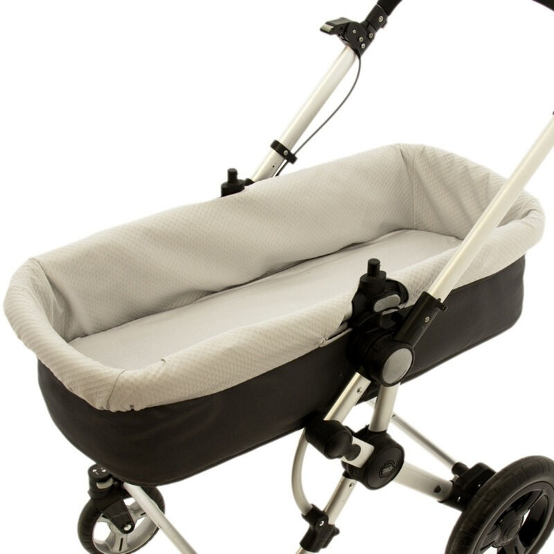 Cubre capazo napoles 50nap artesania rosy. COCHECITOS-CARRICOCHES PARA BEBE SACOS Y TEXTILES . Color ARENA. 