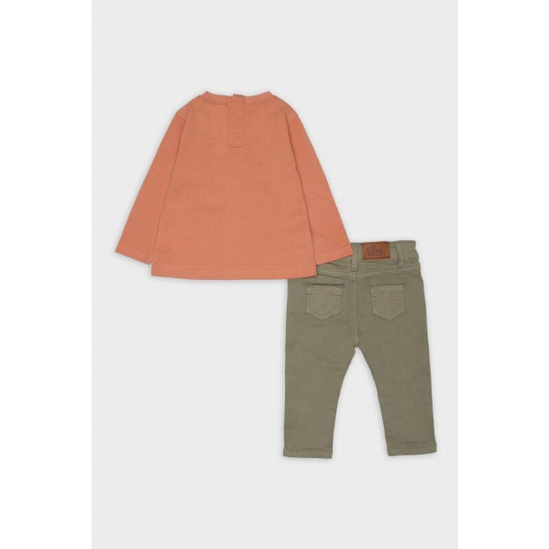 323003 CONJUNTO NIÑA STREET MONKEY. ROPA PARA BEBES - DE 0 5 AÑOS . TALLAS 3 años. 