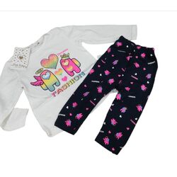 323 CONJUNTO NIÑA GARVEL. ROPA PARA BEBES - DE 0 5 AÑOS INVIERNO NIÑA deportiva . TALLAS 12 meses. 