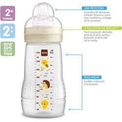 MAM Biberón Easy Active Baby Bottle A133 - Biberón con Tetina de Silicona SkinsoftTM ultra suave. PUERICULTURA Y COMPLEMENTOS