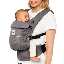 ERGOBABY MOCHILA PORTABEBÉ ADAPT - MALLA SOFTFLEX™  GRAPHITE GREY. PUERICULTURA Y COMPLEMENTOS PARA BEBES - PORTEO LACTANCIA