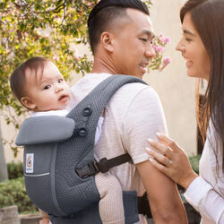ERGOBABY MOCHILA PORTABEBÉ ADAPT - MALLA SOFTFLEX™  GRAPHITE GREY. PUERICULTURA Y COMPLEMENTOS PARA BEBES - PORTEO LACTANCIA
