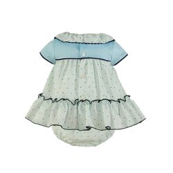 0330036VB VESTIDO-BRAGUITA BEBE  MIRANDA. ROPA PARA BEBES ,PREMAMA Y COLEGIAL - DE 0 5 AÑOS INFANTIL VERANO NIÑA Vestidos .