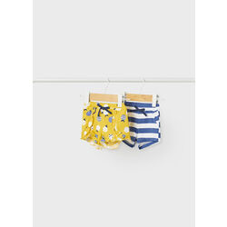 1255 Set 2 pantalones cortos de algodón sostenible para recién nacido Mayoral. ROPA PARA BEBES ,PREMAMA Y COLEGIAL - DE 0 5 AÑOS